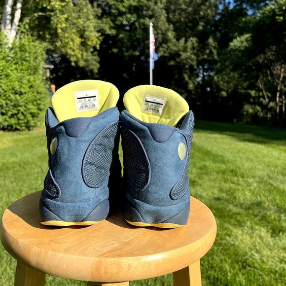 Nike Air Jordan 13 Retro Squadron Blue Men's Shoes - Size 10.5 - Ships Now - Picture 6 of 11